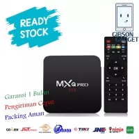 MXQ Pro Android TV Box Smart Garansi 4K Streaming Media Player Nougat