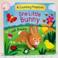 Buku Anak Import BBW Counting Play Book One Little Bunny Kids Activity