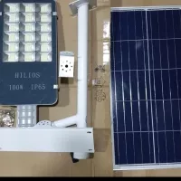 Hilios Lampu Jalan PJU LED Tenaga Surya 100 Watt Solar Cell Panel