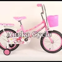 Sepeda Anak Perempuan Mini Evergeen 16 Sepeda Roda Empat Cewek