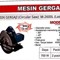 Mesin Gergaji (Circular Saw) M-2600L