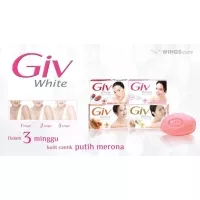 Sabun Giv White Skin Care Soap Batang Murah Meriah 76grm