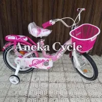 Sepeda Anak Perempuan Mini 16 Genio Cecilia United Sepeda Roda Empat