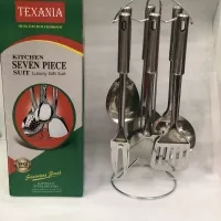 Texania Spatula 7 pcs + Rack Stainless