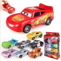 Cars Race 3 Super Racing Car Mainan Anak Mobil Cars Pullback Isi 8 Pcs