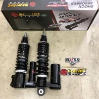 Shock Tabung Scarlet Black Front & Rear Vespa S LX LXV