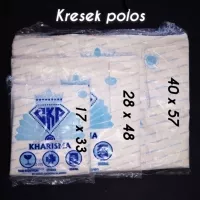 Plastik kresek PUTIH ukuran 17 24 28 40 handle plastik packing