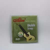 Senar Ukulele Alice String Gitar Kecil Tali Black Nylon Kencrung ORI