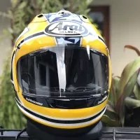 Arai rx7 rr5 edwards anniversary 5th yellow limited edition