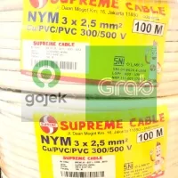 Kabel Supreme nym 3x2,5 mm 3x2.5 @ 100 meter 100m kawat