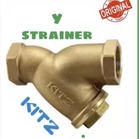 Y STRAINER 1/2 inch - Kitz - Kuningan / Brass Drat ( Kitz Original )