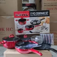 Panci set teflon HC 17 pcs / Cookware set