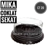 [ CT 20 SEKAT - ISI 10 PC ] MIKA COKLAT TUMPENG MINI SEKAT