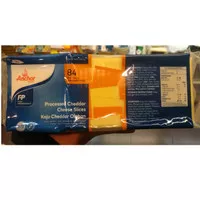 Anchor Processed Cheese Slice orange Keju Olahan Cheddar 1040 gram