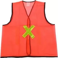 Rompi Jaring Orange/ hijau / Rompi Safety / Rompi Vest Good Quality
