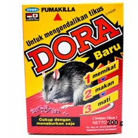 Racun Tikus Dora/Dora Fumakilla/Pembasmi Hama Tikus 200G