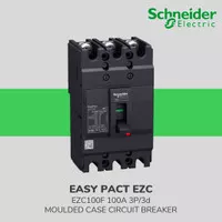 Schneider Electric Easypact EZC MCCB EZC100F 100A 3P/3d - EZC100F3100