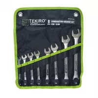 KUNCI RING PAS SET 8 PCS TEKIRO SET (8 - 19 MM)