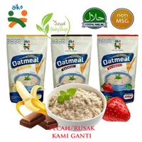 Makanan Bayi Organik -) Aiko Oatmeal Buah Untuk Makanan Pendamping AS