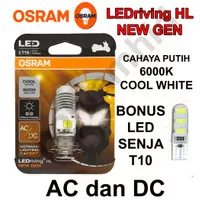 Lampu Motor LED OSRAM LEXAM (putih) Bohlam H6 M5 T19 AC DC