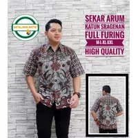 Sekar Arum Kemeja Batik Pria Lengan Pendek by Aljaya Batik