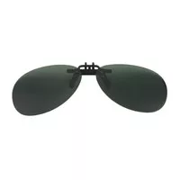Lensa Klip Kacamata Clip-on Sunglasses - Y16211 - Black/Black JOT18870