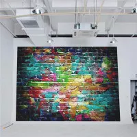 Backdrop Studio Fotografi Unik Model Colorfull Wall 90 x 150 cm