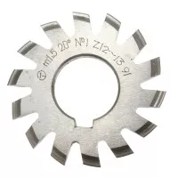 Modul 1.5 PA20 Bore 22mm # 1-8 HSS Involute Gear Milling Cutter