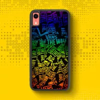 Case Casing iPhone XR Rainbow Vans Off The Wall P2536
