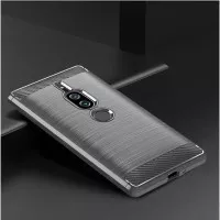 TERBAIK Softcase Carbon Sony Xperia XZ2 Premium Mewah Elegan Docomo Au