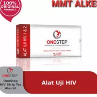 Ready Stock Onestep HIV test strip/ one step Alat uji HIV
