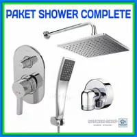 Shower Set Kran Tanam Toto TX442SPN Wall & Hand Shower WS 19 & FSH 1C