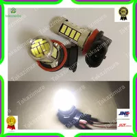 Bohlam Foglamp LED H11 / H16 Nyala Putih 92 Led Fog Lamp Mobil New