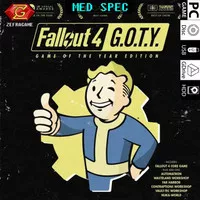 FALLOUT 4 : GAME OF THE YEAR EDITION / FO4 / FO 4 (CD DVD GAME PC)