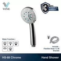 VONE HS-88 Chrome Shower Set Handshower Mandi Hand Multi Fungsi Air