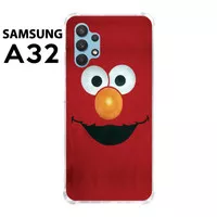 Casing Custom Case Samsung A32 Softcase Anticrack Motif Elmo