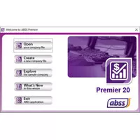 SOFTWARE APLIKASI MYOB ABSS ACCOUNTING 20.0 PREMIER LISENSI