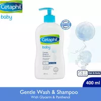 Cetaphil Baby Gentle Wash and Shampoo with Glycerin Panthenol - 400 ml