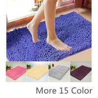 Keset microfiber cendol 40x60 chenile floor mat anti slip dust cover