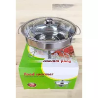 Prasmanan Bulat Warmer Stove Food Prasmanan Bulat 28 cm