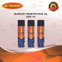 Burgari Penetrating Oil 500ml - Pelumas Anti Karat/Perontok Karat