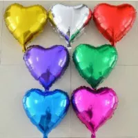 Balon Foil Love - Balon cinta Hati Warna Aksesoris Dekorasi Pesta
