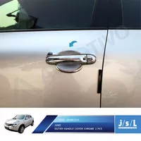 JSL Mangkok Pintu Depan Nissan Juke Outer Handle Cover Chrome