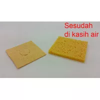 6cm x 6cm Busa / Spons Pembersih Mata Solder