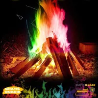 Trick Sulap Bubuk Api Unggun Membuat api jadi warna-warni