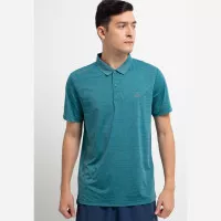 Giordano G-Motion Polo Shirt Pria Melange Space Dyed Ice Green