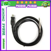 USB Guitar Link Audio Cable for PC / Mac 3M - AY14 - Hitam