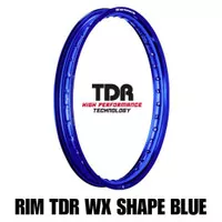 Velg Ring 17 [Satuan] Merk TDR Warna Biru Ukuran 185-17 dan 215-17 WX