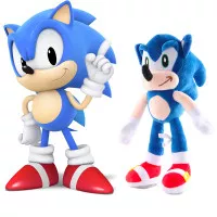 28cm Anime Game Shadow Sonic The Hedgehog Mainan Plush Doll
