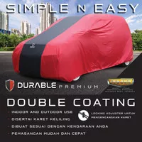 Toyota New Yaris DURABLE Premium Sarung Tutup Mobil / Car Cover GREY